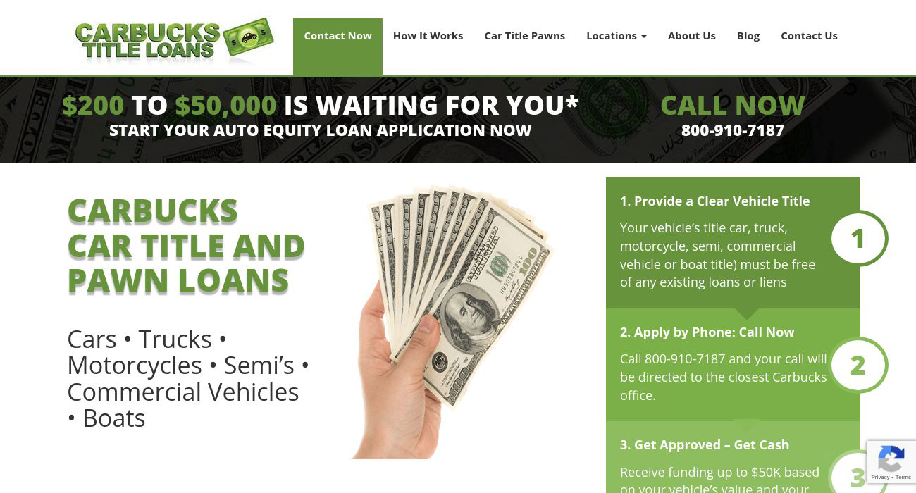 Carbucks Title Loans