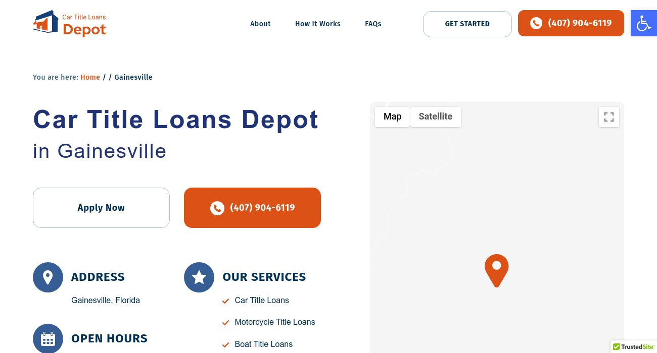 Depot Car Title Loans