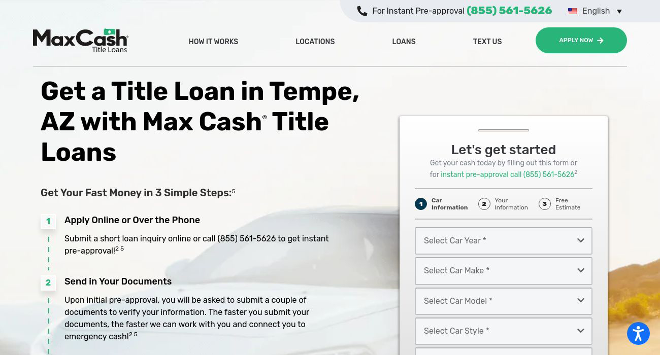 Max Cash Title Loans