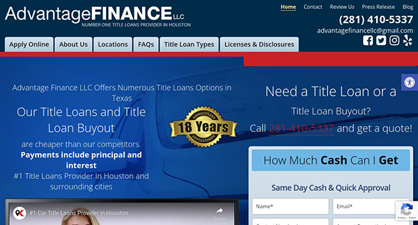 Advantage Finance