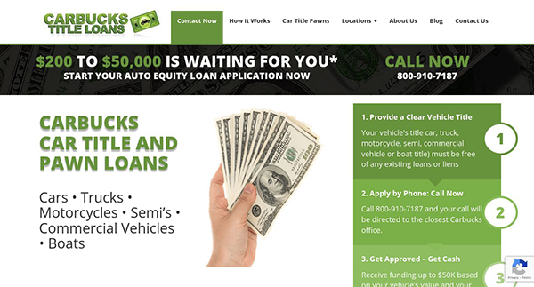 Carbucks Title Loans