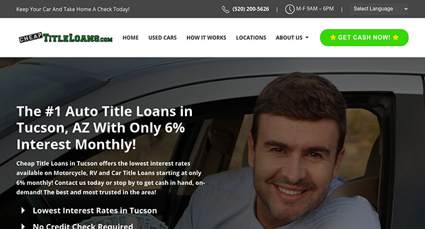 Cheap Title Loans