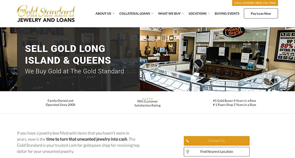 The Gold Standard Jewelry and Loans